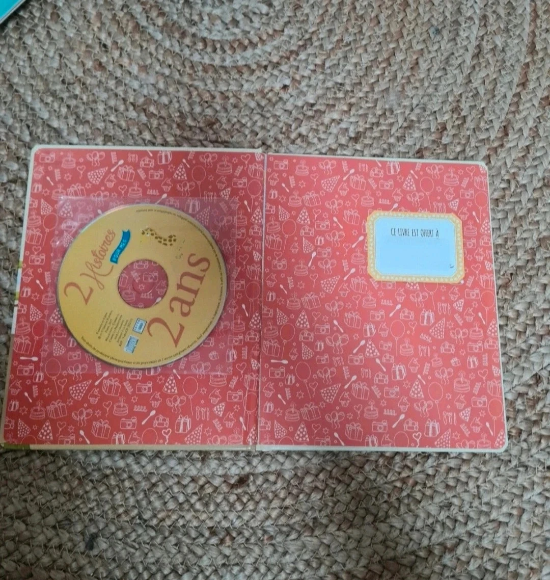 Lot libros y audiolibro de aniversario para niños de 0 a 2 años – photo 4